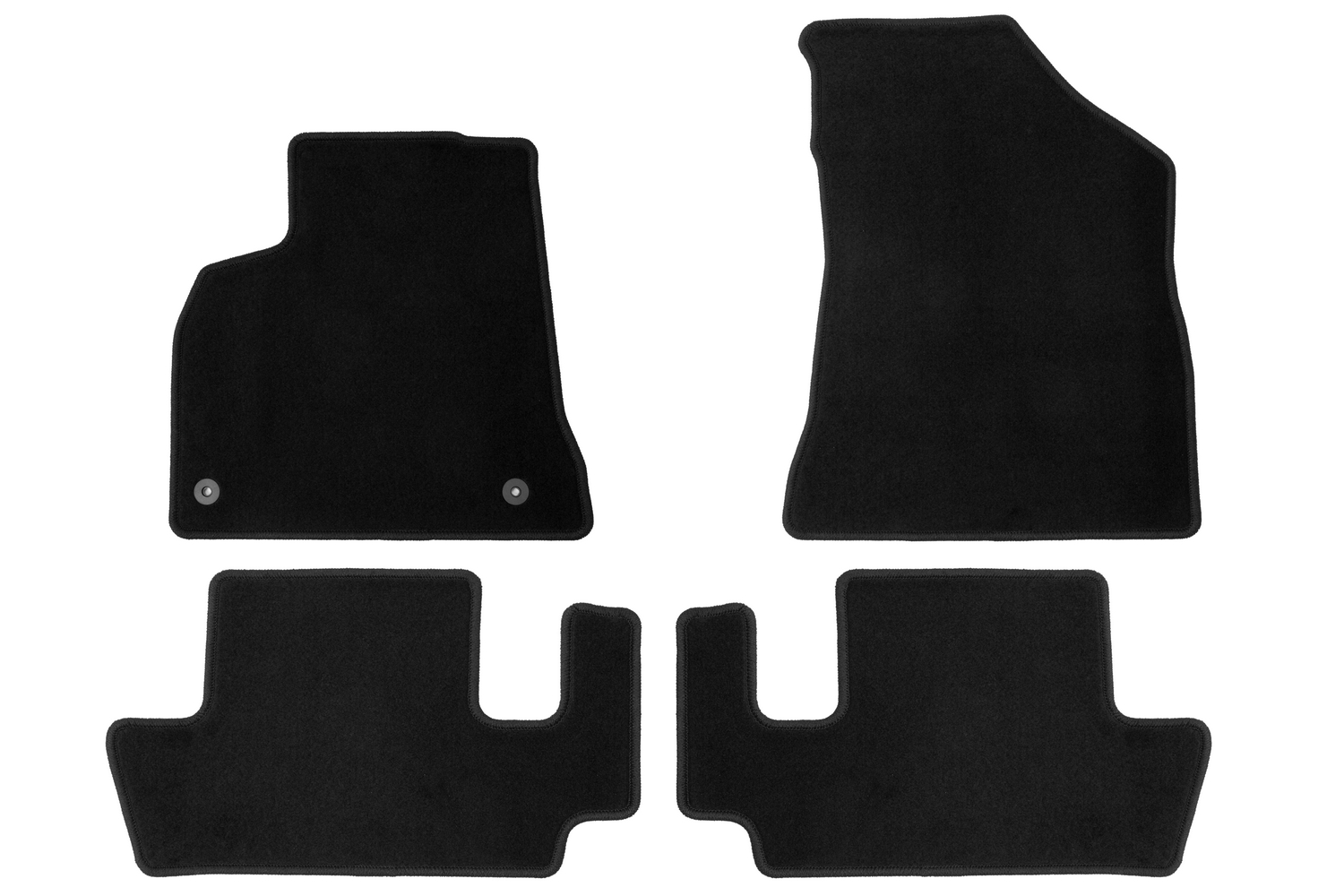 Коврики в салон Klever Econom PEUGEOT 3008 2009-2013, 2013-2016, ун., 4 шт. (текстиль) / Пежо