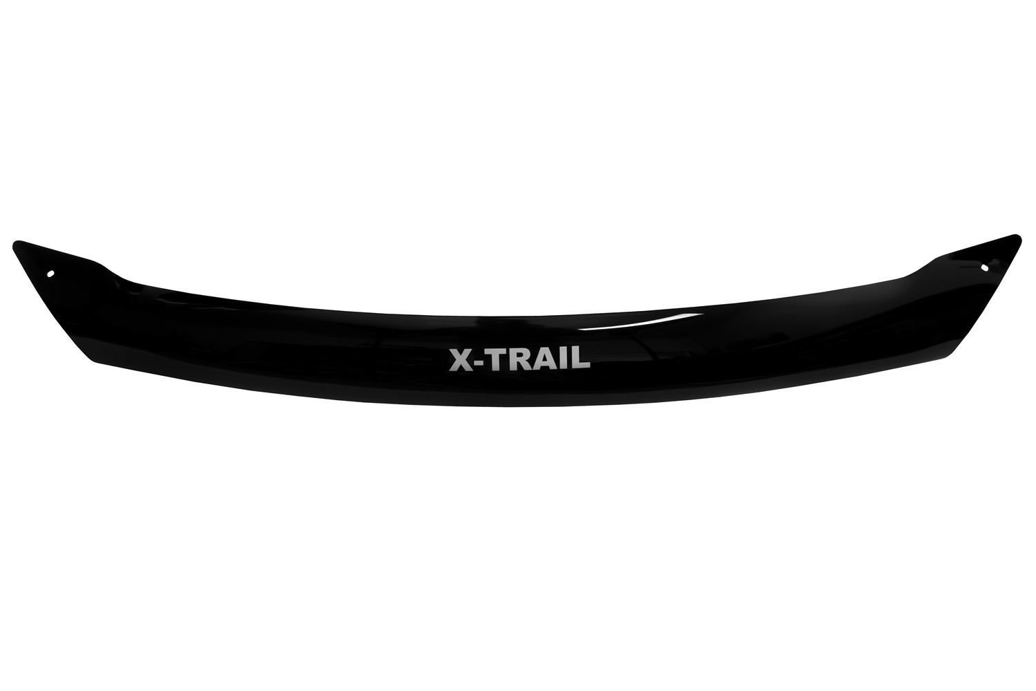 Дефлектор капота темный NISSAN X-TRAIL 2007-2014 (Logo) / Ниссан Х Трейл