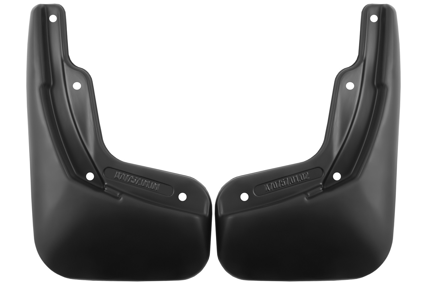 Брызговики передние для  EXEED RX  2023 - 2 шт.(optimum) в пакете / Эксид РХ