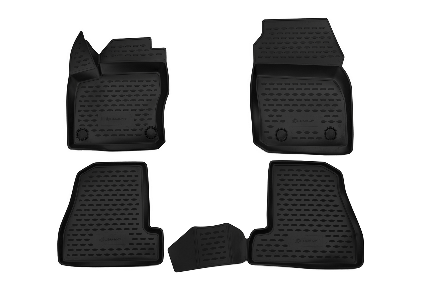 Коврики в салон FORD Focus 3, 04/2011-2015, 2015- 4 шт. (полиуретан) / Форд Фокус
