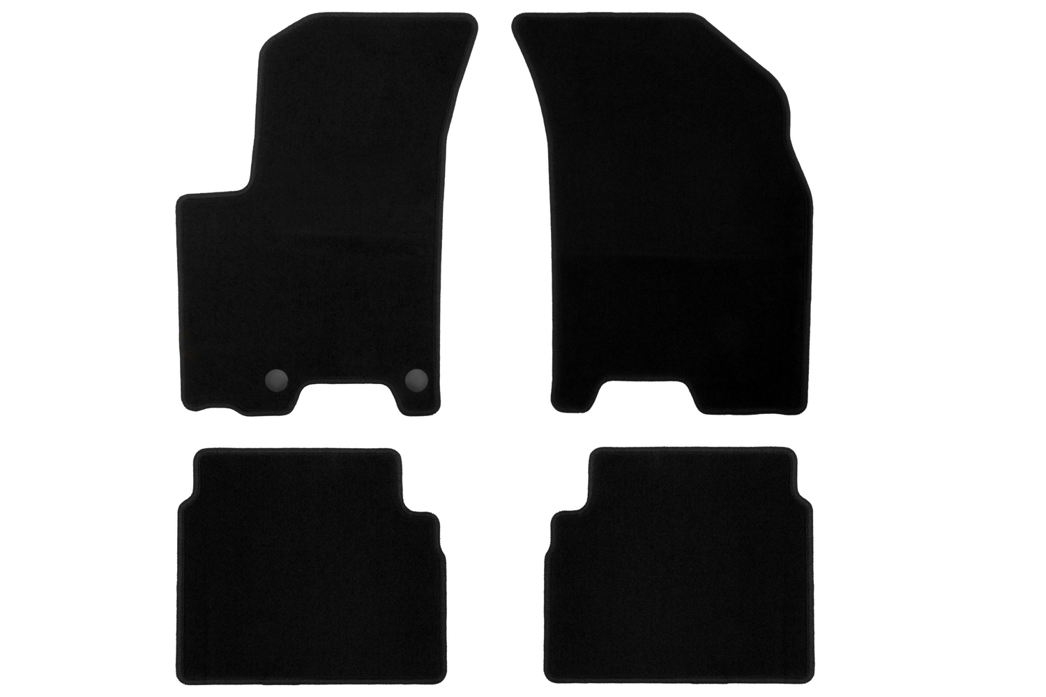 Коврики в салон Klever Econom CHEVROLET Aveo 2006-2012, сед., хб., 4 шт. (текстиль) / Шевроле Авео