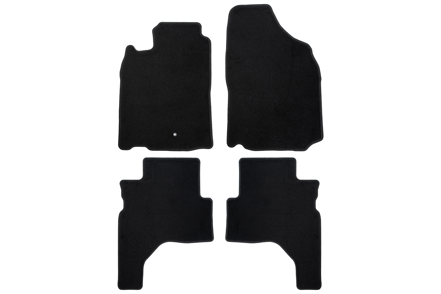 Коврики в салон Klever Econom MITSUBISHI Pajero Sport I 1998-2004, 2004-2008, внед., 4 шт. (текстиль) / Митсубиси Паджеро спорт