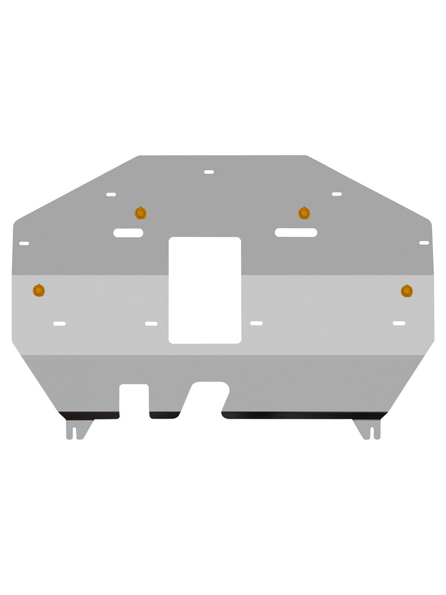 ЗК+ЗКПП и крепёж подходит для LiXiang L6 (24-)(алюминий 3 мм) 1,5 гибрид, AT, 4WD / Ликсианг