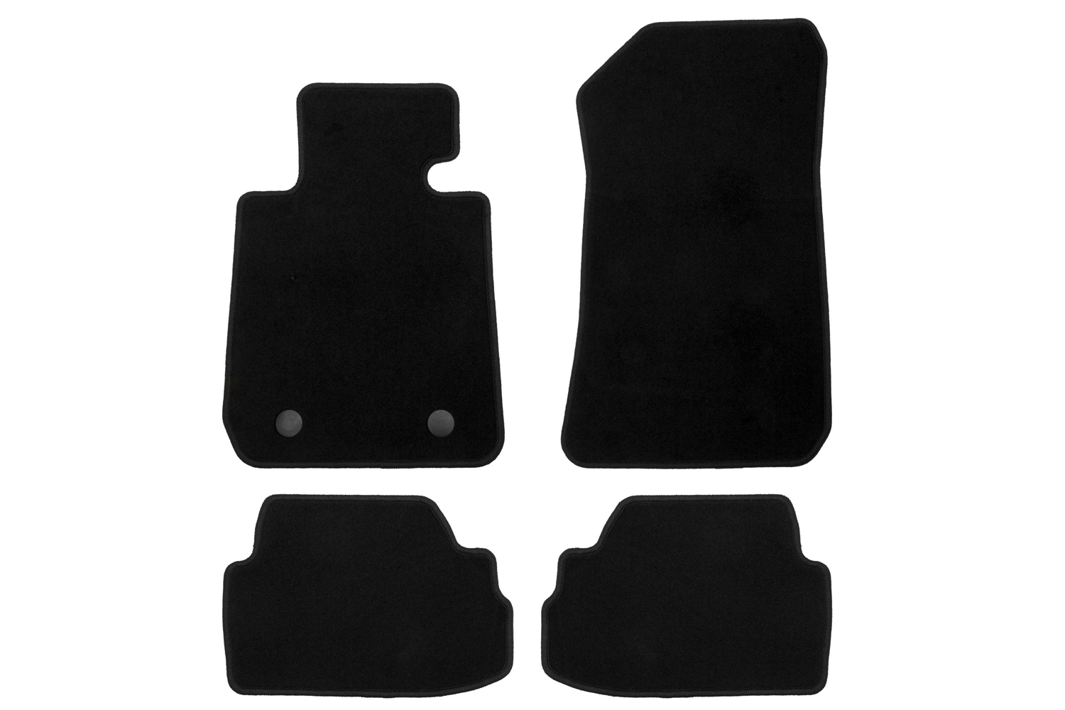 Коврики в салон Klever Econom BMW 1 3D E81 АКПП 2004-2007, 2007-2011, хб., 4 шт. (текстиль) / БМВ 1 серии