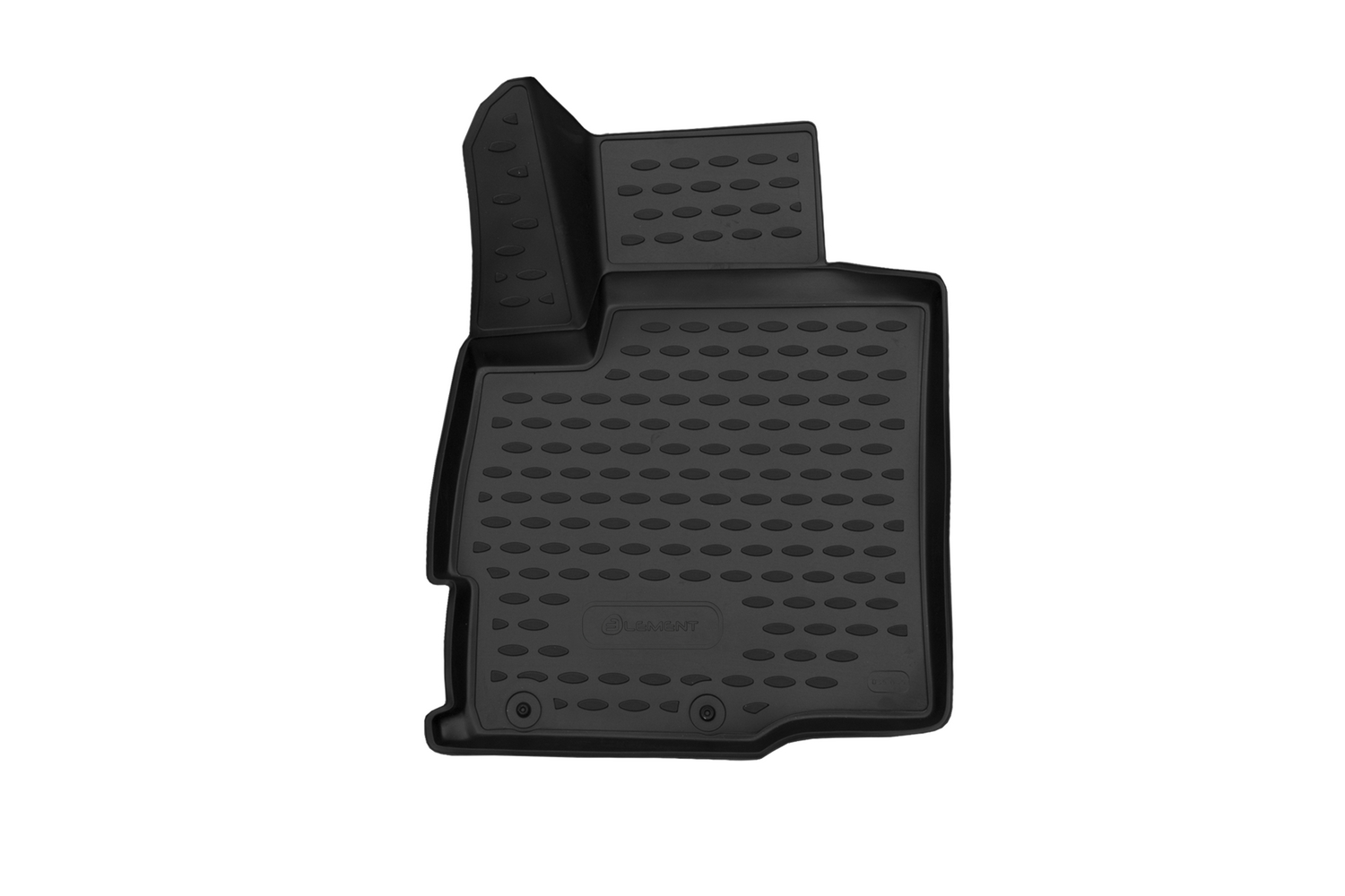 Коврик 3D в салон для MITSUBISHI Outlander, 2012-2015, 2015-, 2 WD, передний левый, 1 шт. (полиуретан) / Митсубиси Аутлендер