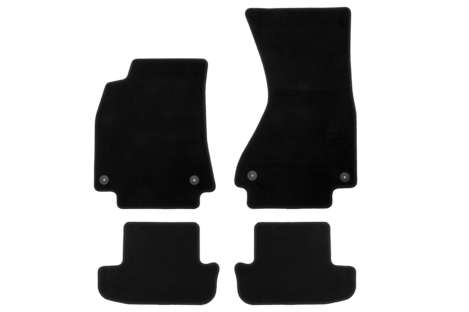 Коврики в салон Klever Econom AUDI A5 АКПП 2007-2011, 2011-2016, куп., 4 шт. (текстиль) / Ауди А5