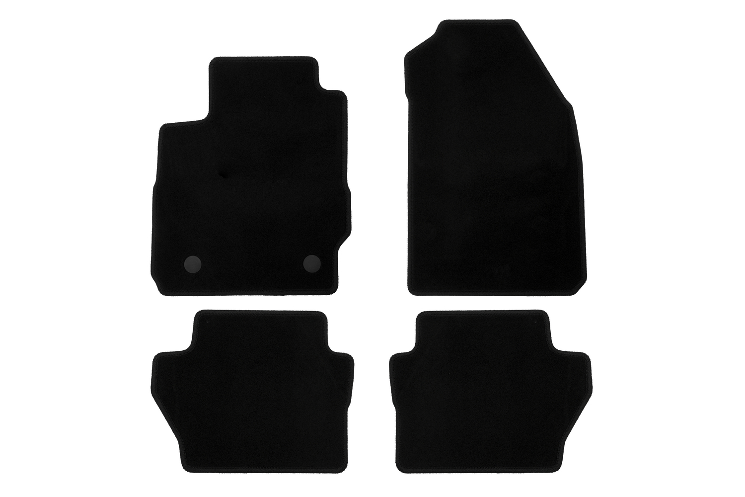 Коврики в салон Klever Econom FORD Fiesta 2008-2013, 2012-2019, хб., сед., 4 шт. (текстиль) / Форд Фиеста