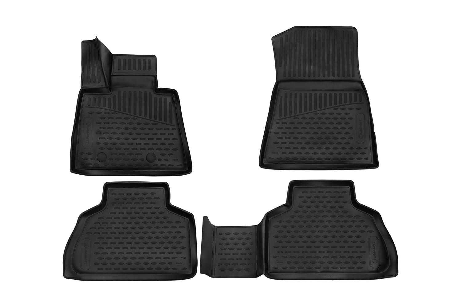 Коврики 3D в салон для BMW X5 G05 2018 - , 4шт. (полиуретан) / БМВ Х5