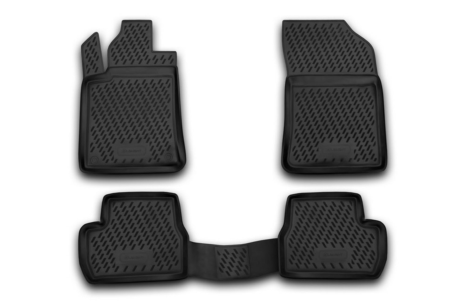 Коврики в салон, подходит для CITROEN C3  01/2010->, 4 шт. (полиуретан)