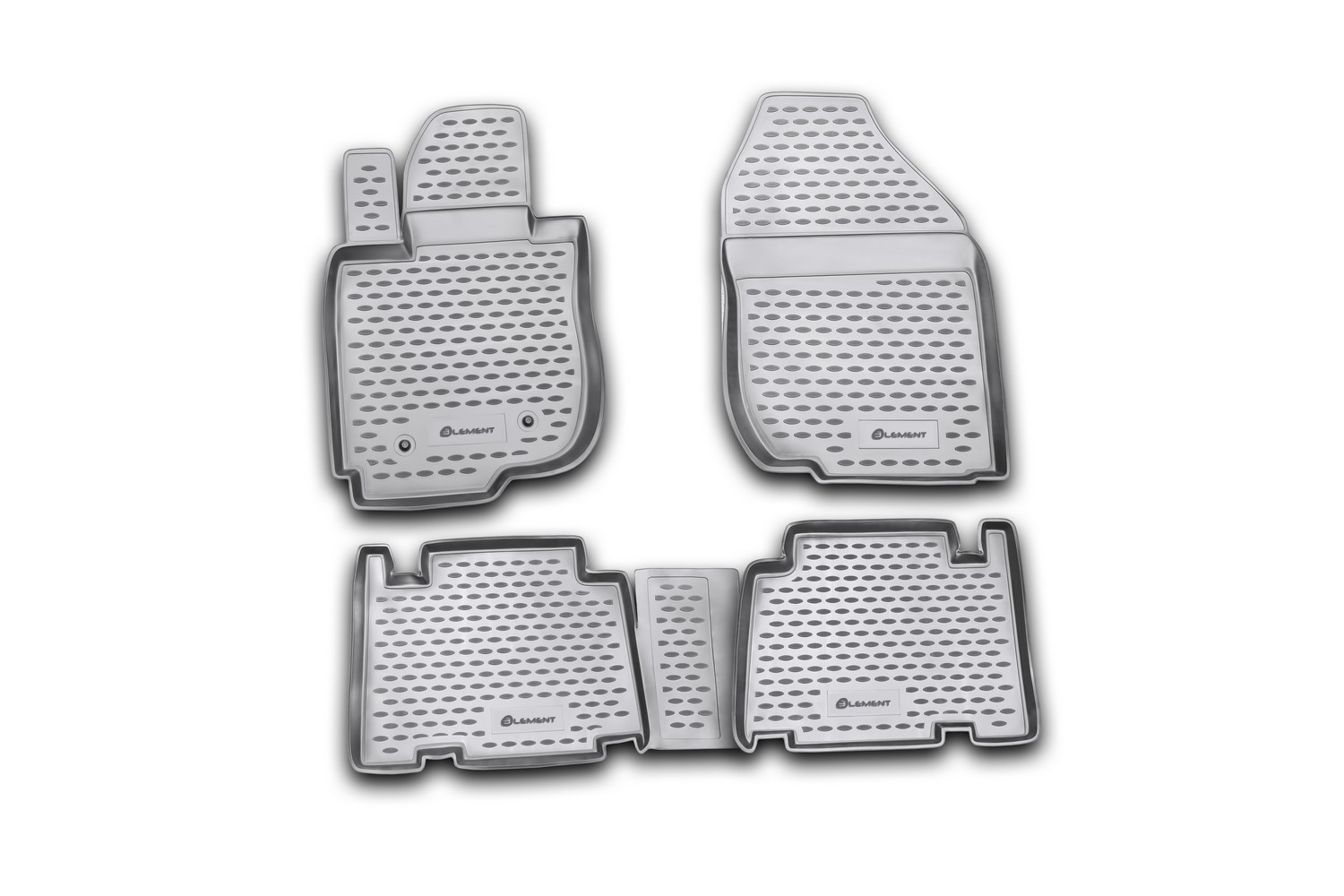 Коврики в салон, подходит для TOYOTA RAV4 XA30 01/2006-2016, длин, 4 шт. (полиуретан)