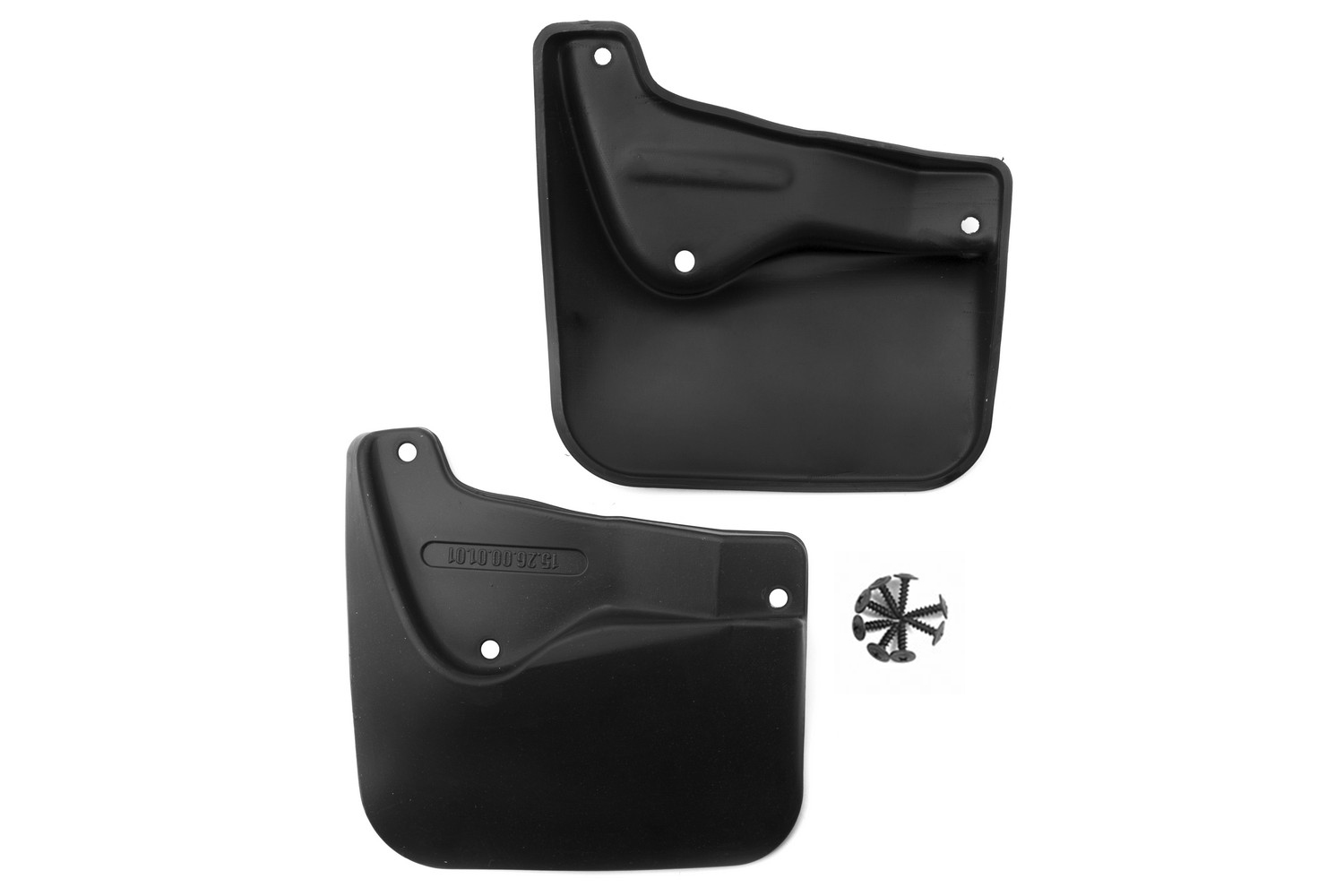 Брызговики передние для Fiat Albea 2002-2012, 2 шт. (standard) / Фиат Альбеа