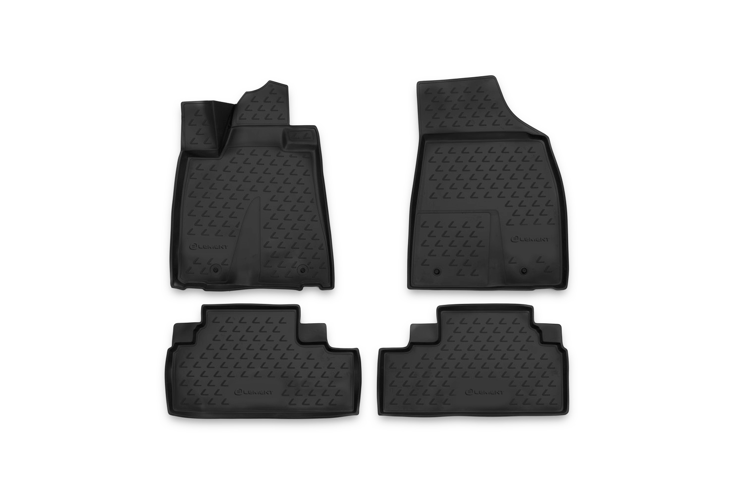 Коврики 3D в салон для LEXUS RX 350 (III), 2008-2012, 4 шт. (полиуретан) / Лексус РХ