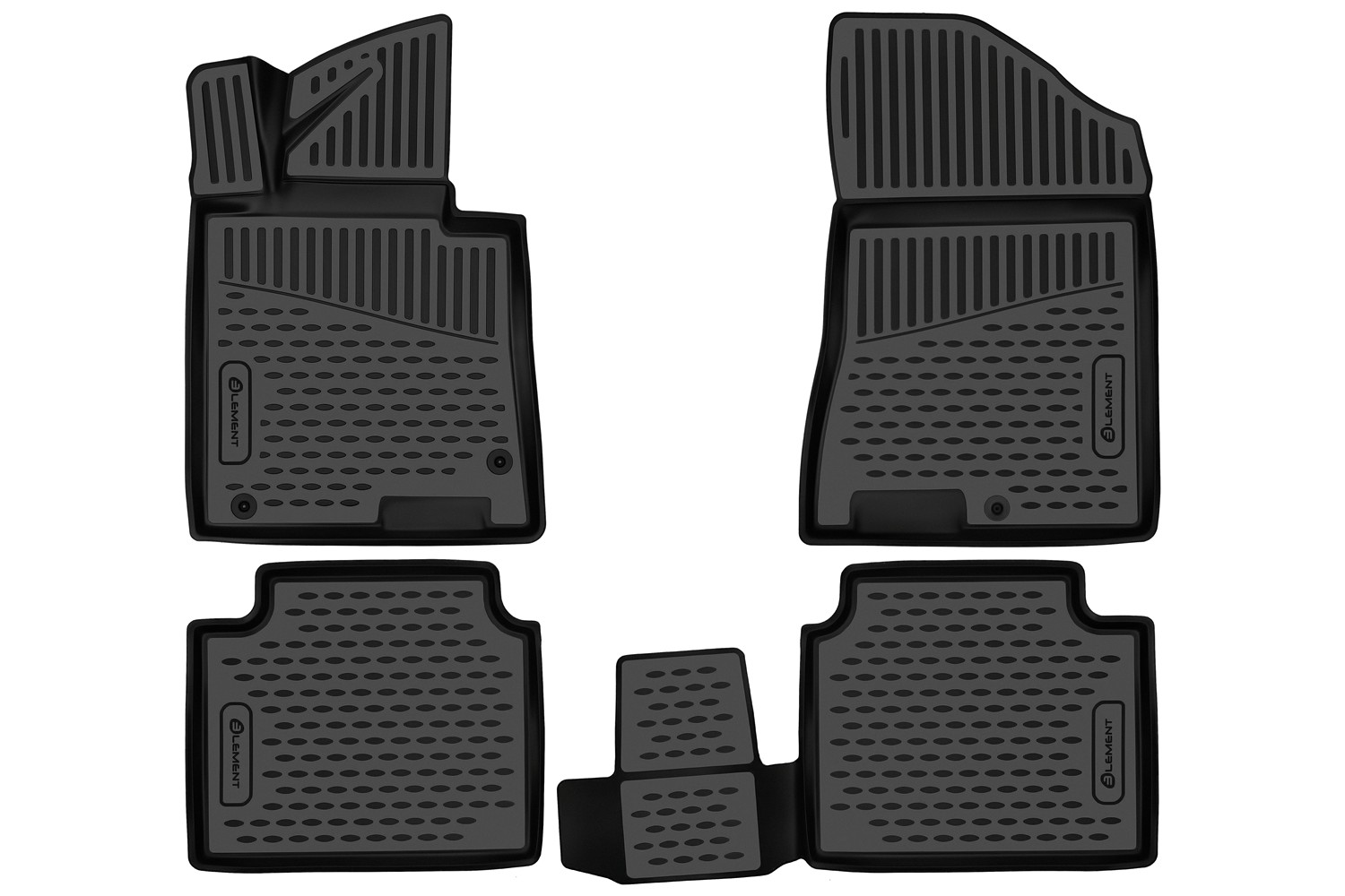 Коврики 3D в салон подходят для KIA K5 2025 - 4шт. Узбекистан (полиуретан)