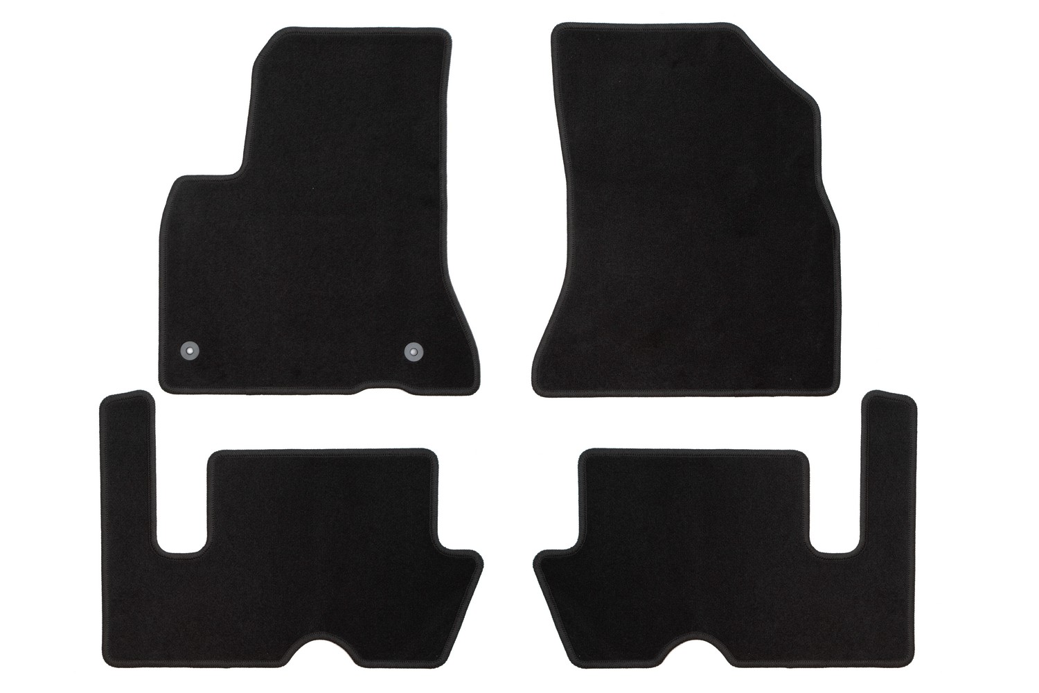 Коврики в салон Klever Econom CITROEN Grand C4 Picasso АКПП 2006-2013, мв., 4 шт. (текстиль) / Ситроен C4 Пикассо
