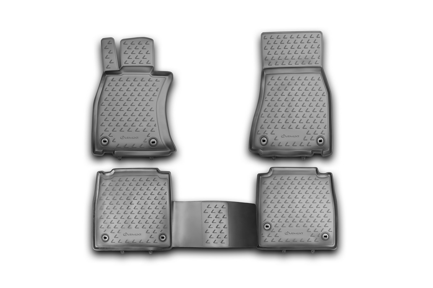 Коврики в салон LEXUS LS 460 L, 2012- 4 шт. (полиуретан) / Лексус ЛС