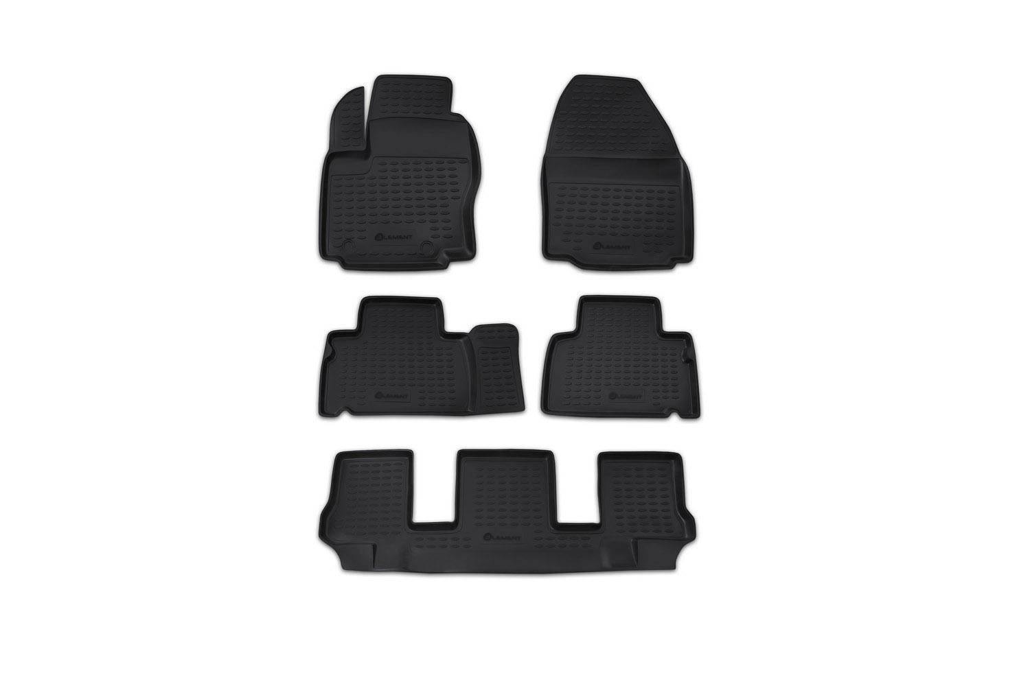 Коврики в салон, подходит для FORD Galaxy 2006-2015 (FN), 5 шт.